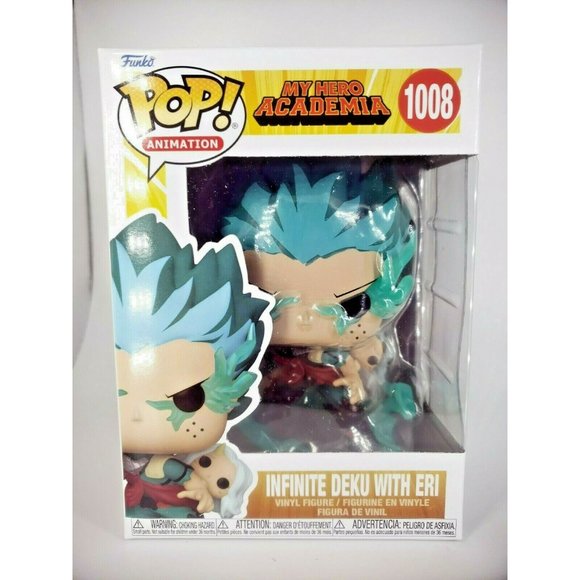Funko 1008 INFINITE DEKU with ERI My Hero Academia Animation New Unopened 2021 - Picture 2 of 11